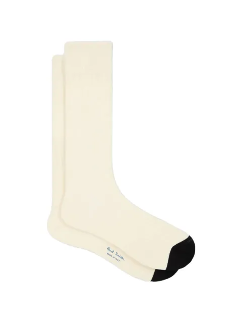 Paul Smith ribbed-knit contrast-toe socks