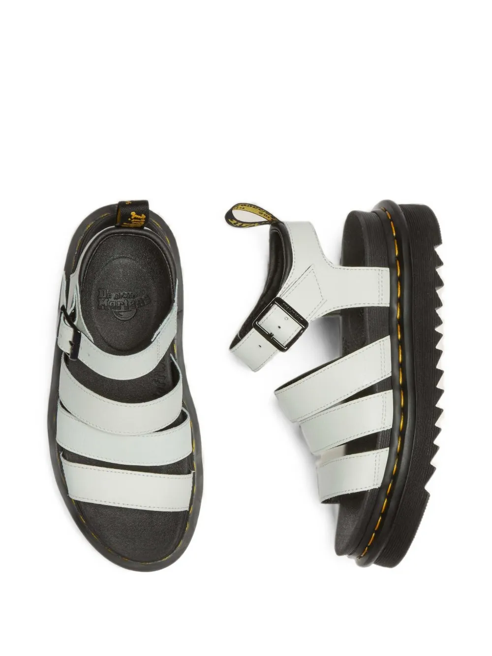 Dr Martens Blaire buckle-fastening sandals Wit