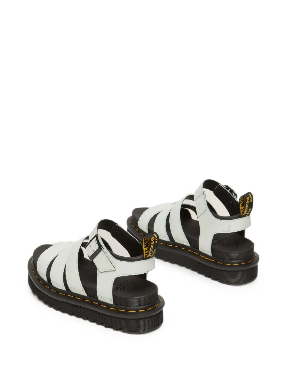 Dr Martens Blaire buckle-fastening sandals Wit