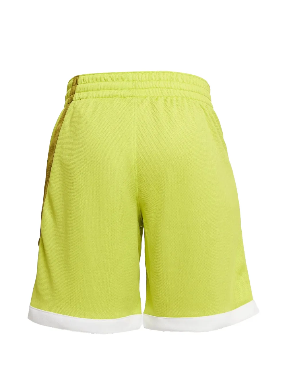 Nike Kids Dri-Fit shorts met logoprint Geel