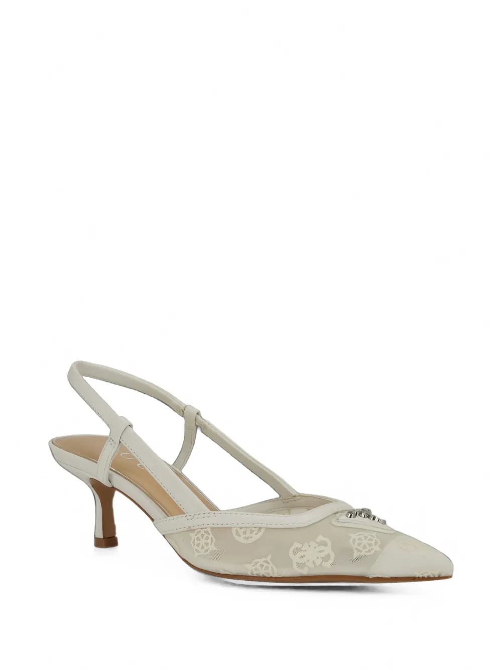 GUESS USA Yanno slingback pumps Wit