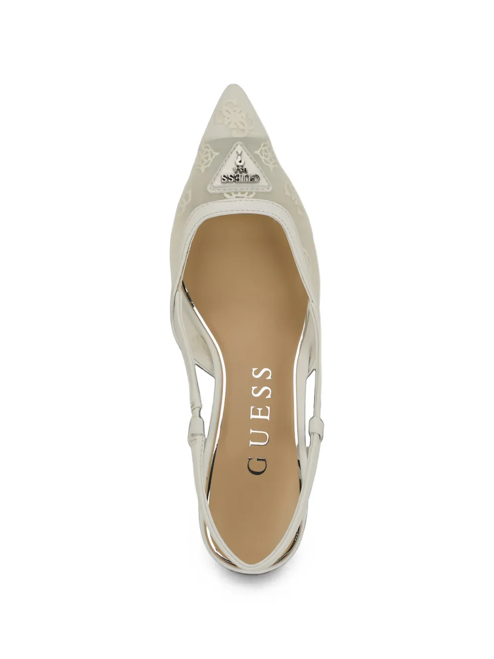 GUESS USA Yanno slingback pumps Wit