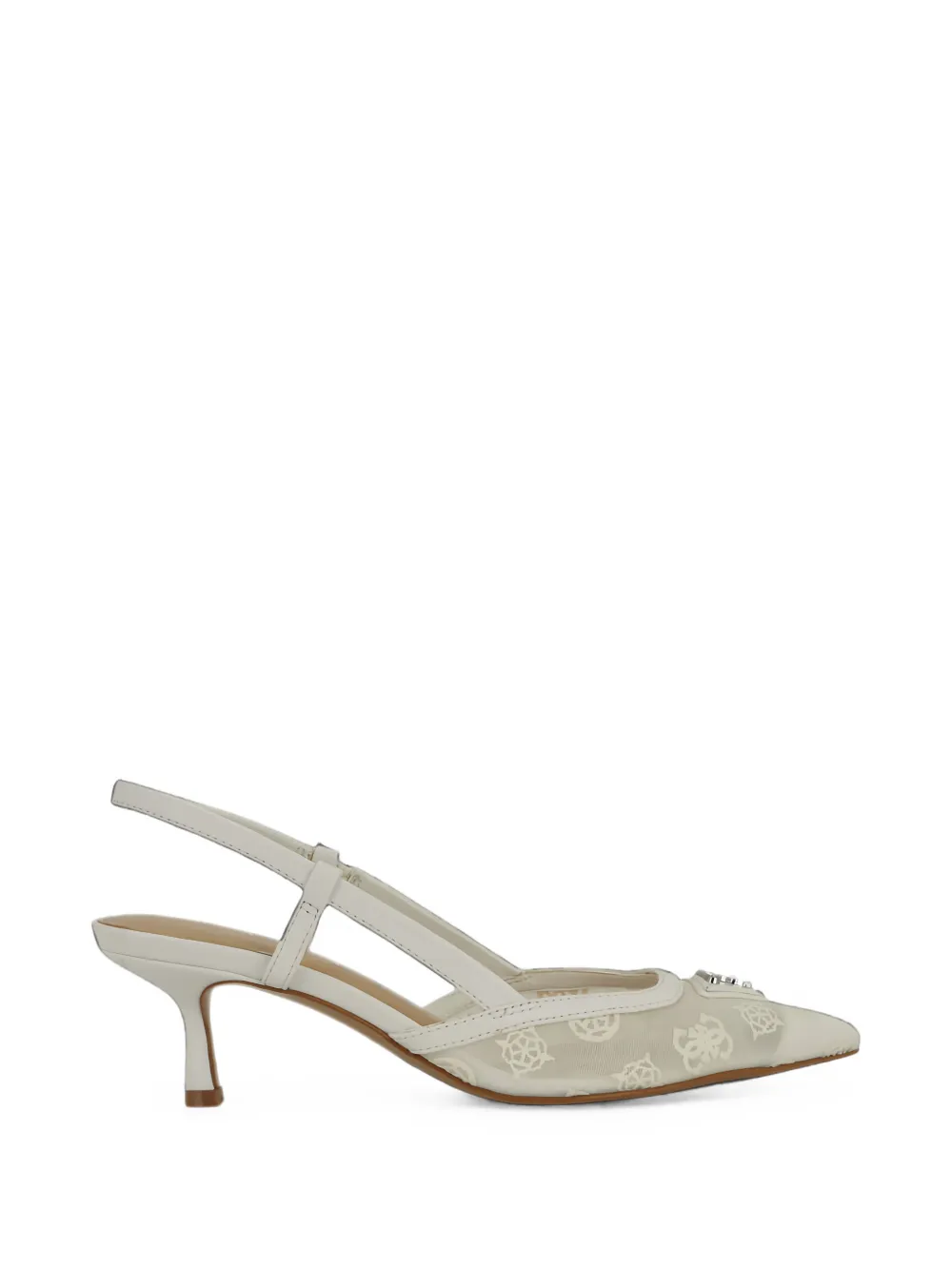 GUESS USA Yanno slingback pumps - Bianco