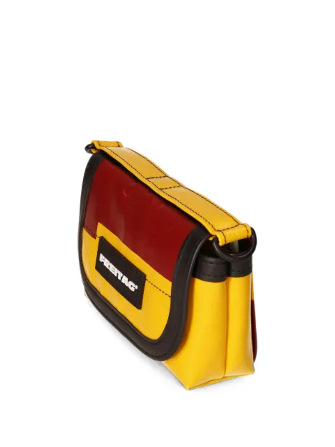 FREITAG logo-patch messenger bag