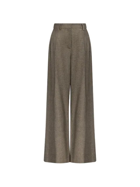 TWP pantalon plissé à motif de chevrons