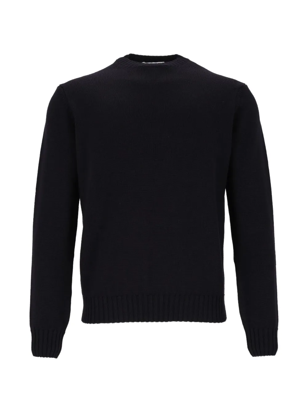 Al Duca D’Aosta 1902 crew-neck ribbed-trim sweater - Blau