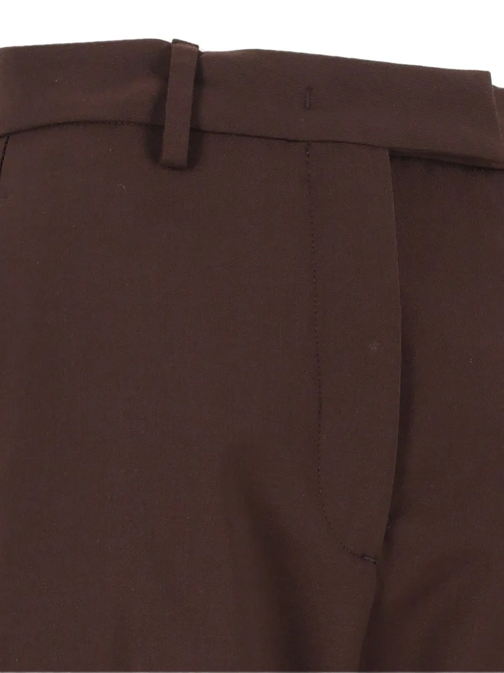 THELATEST E-Dina straight broek Bruin