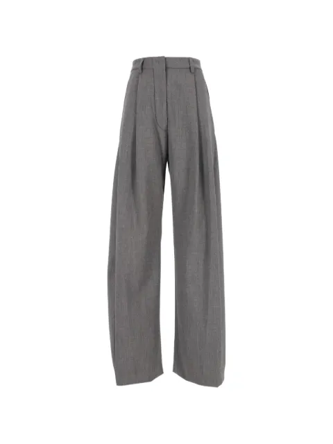 THELATEST pleated wide-leg trousers