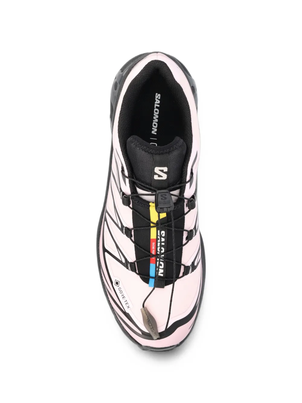 Salomon XT-6 Gore-Tex trail running low-top sneakers Roze