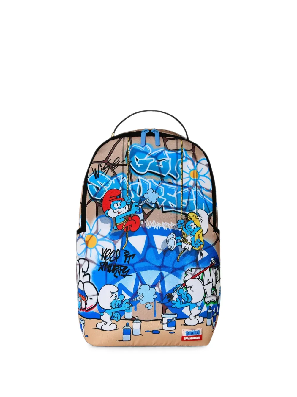 Sprayground x Smurfs Art Party backpack