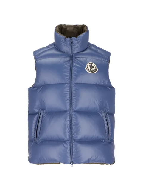 Moncler Belice logo-patch quilted gilet