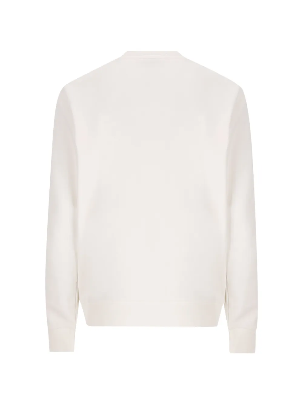 Moncler Enfant Sweater met geborduurd logo Wit