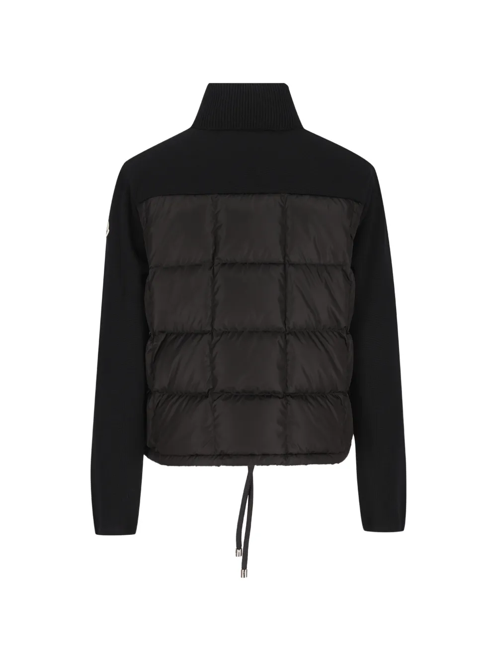 Moncler padded cardigan Zwart