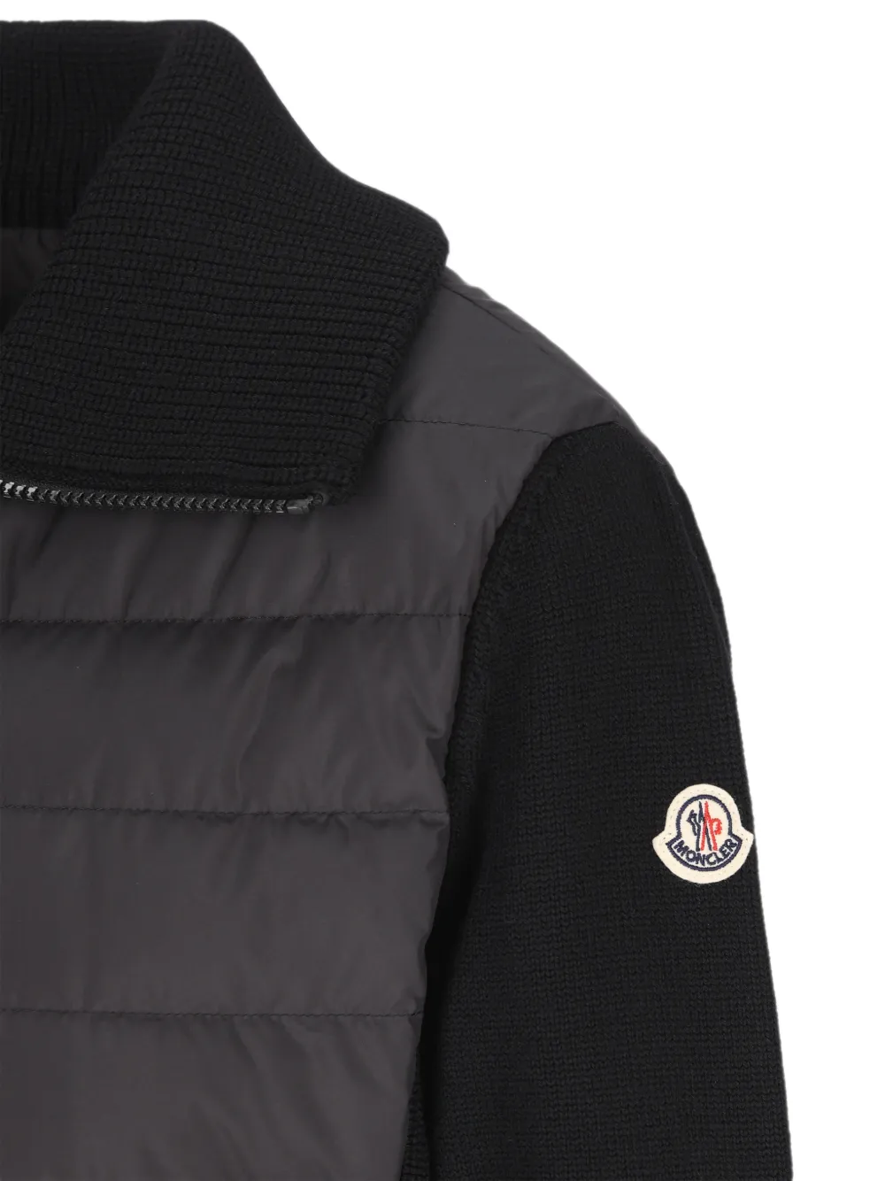 Moncler Gewatteerd vest Zwart