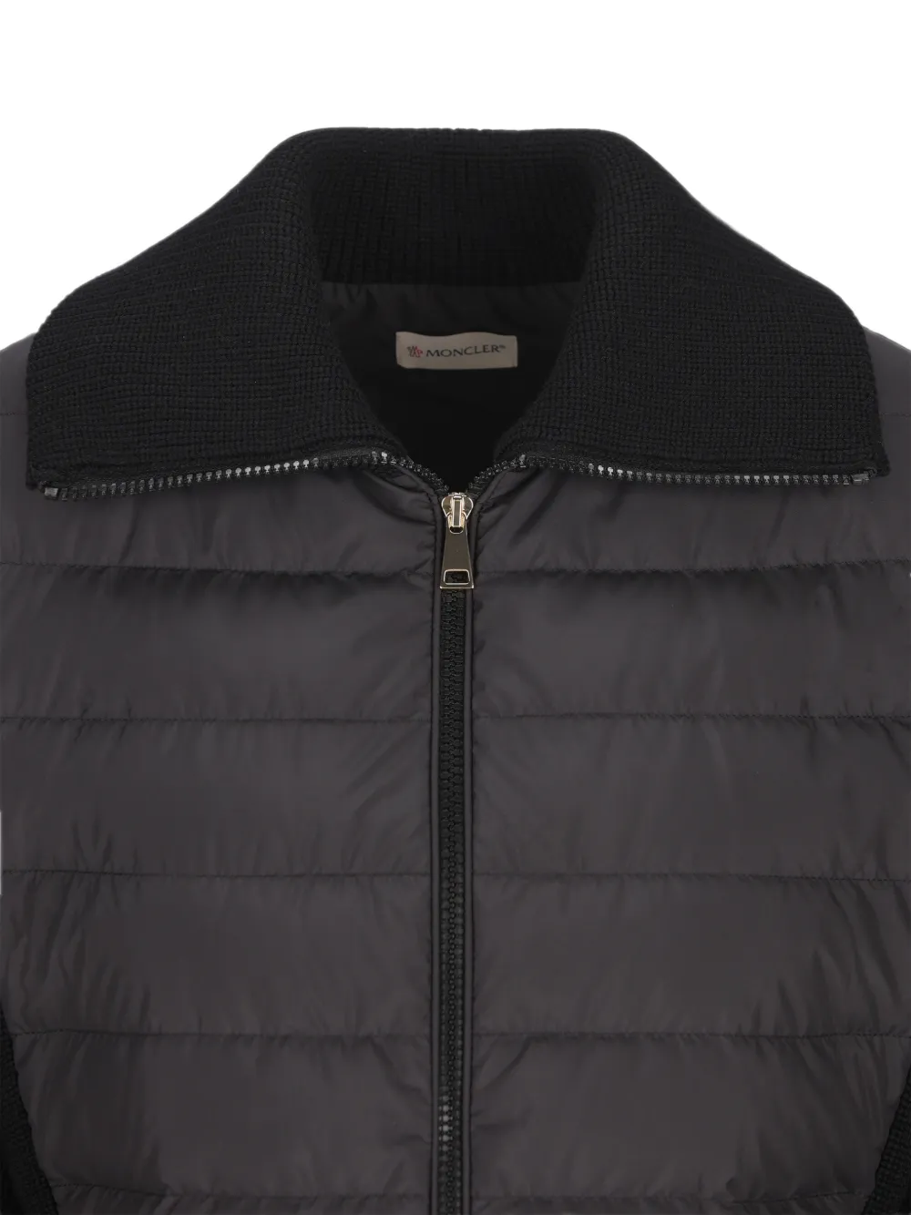 Moncler Gewatteerd vest Zwart