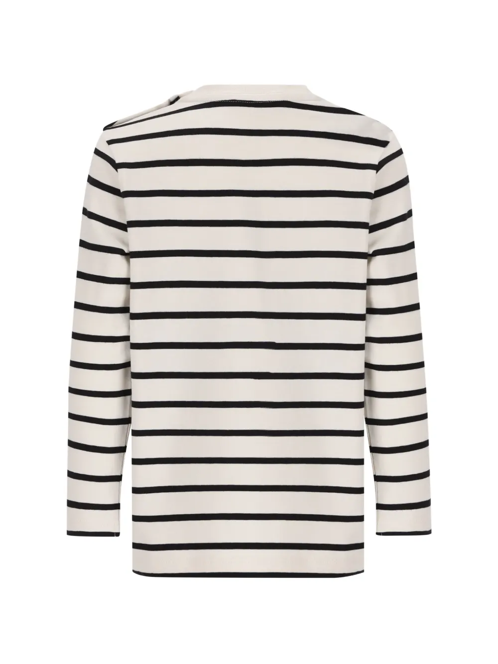 Moncler Enfant Gestreept T-shirt Wit