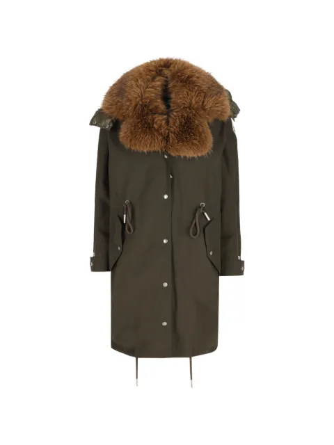Moncler Halicte long down parka