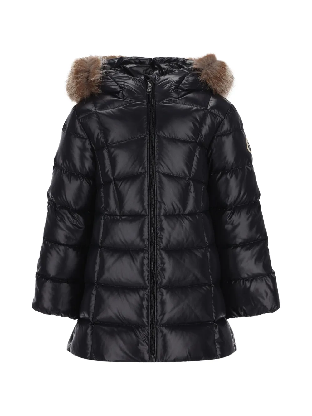 Moncler Enfant Gewatteerde tel Zwart
