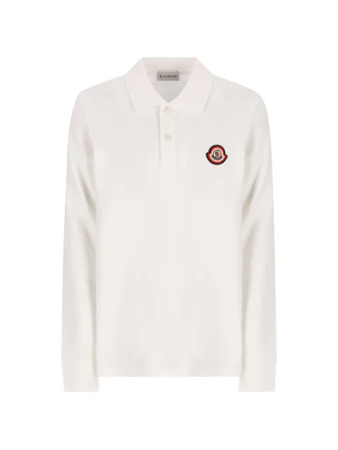 Moncler Enfant polo à patch logo