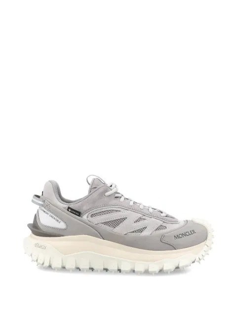 Moncler panelled leather sneakers