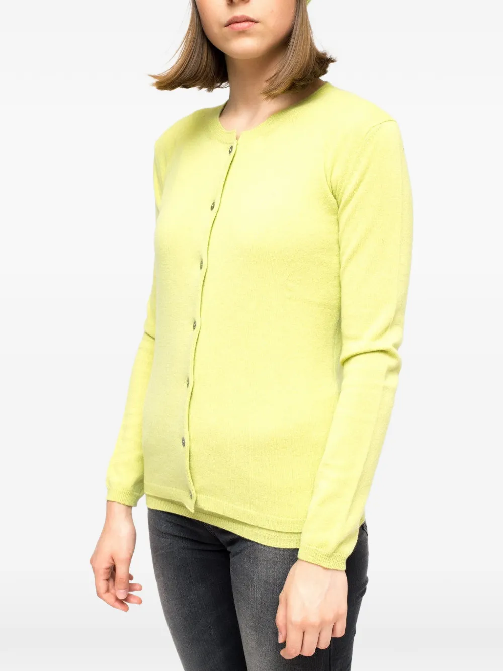 La-Rose Kasjmier vest Geel