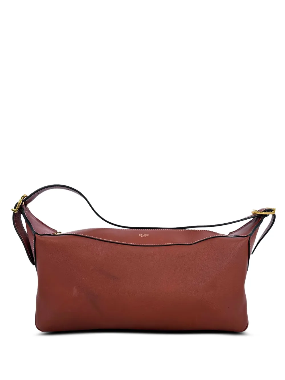 Celine Pre-Owned Borsa a spalla Romy - Marrone