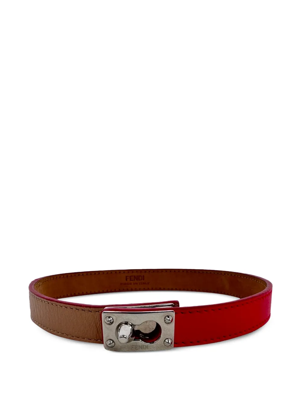 Fendi Pre-Owned Double Wrap bracelet - Rosso