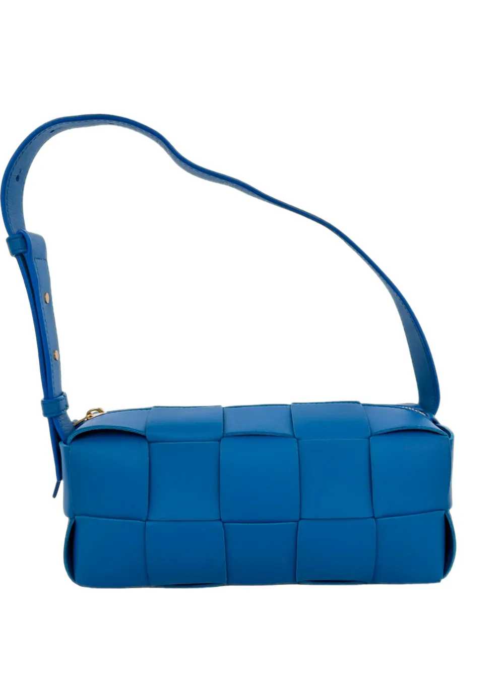 Bottega Veneta Pre-Owned Intrecciato Cassette shoulder bag - Blu