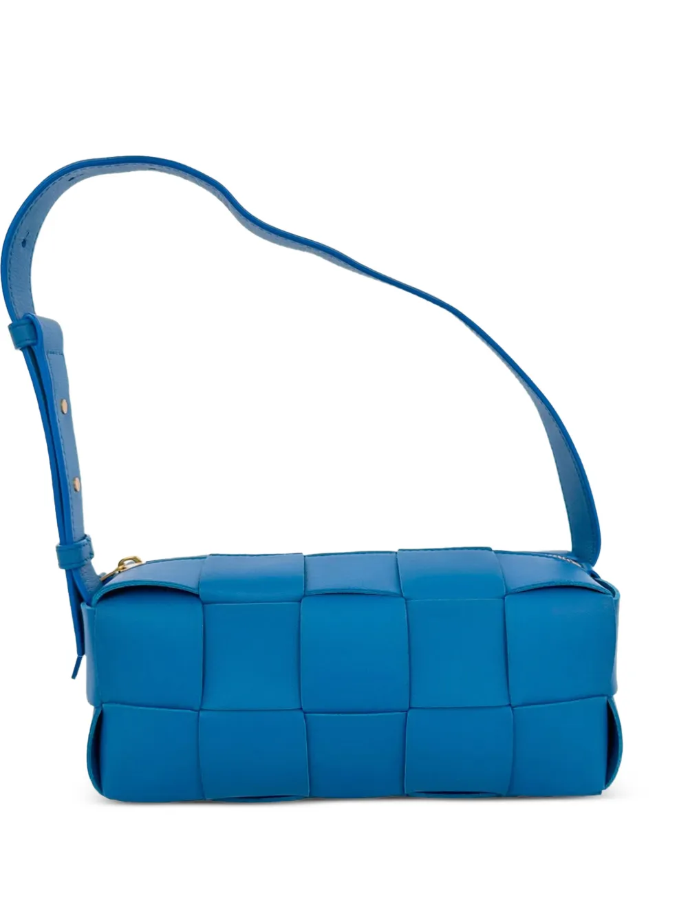 Bottega Veneta Pre-Owned Intrecciato Cassette shoulder bag - Blu
