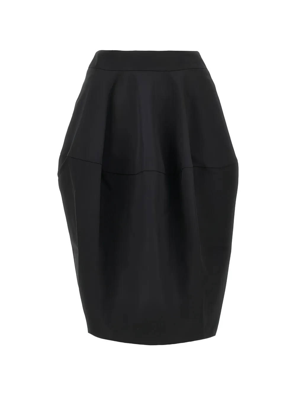 Jacquemus The Ovalo skirt - Nero