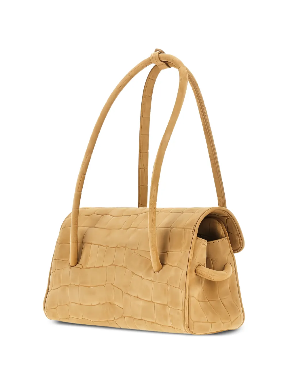 Jacquemus Ark leren shopper Bruin