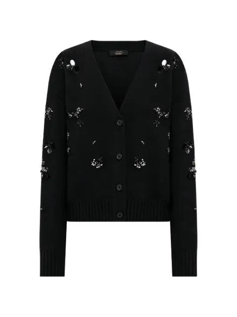 TWINSET Actitude cardigan med perleudsmykning