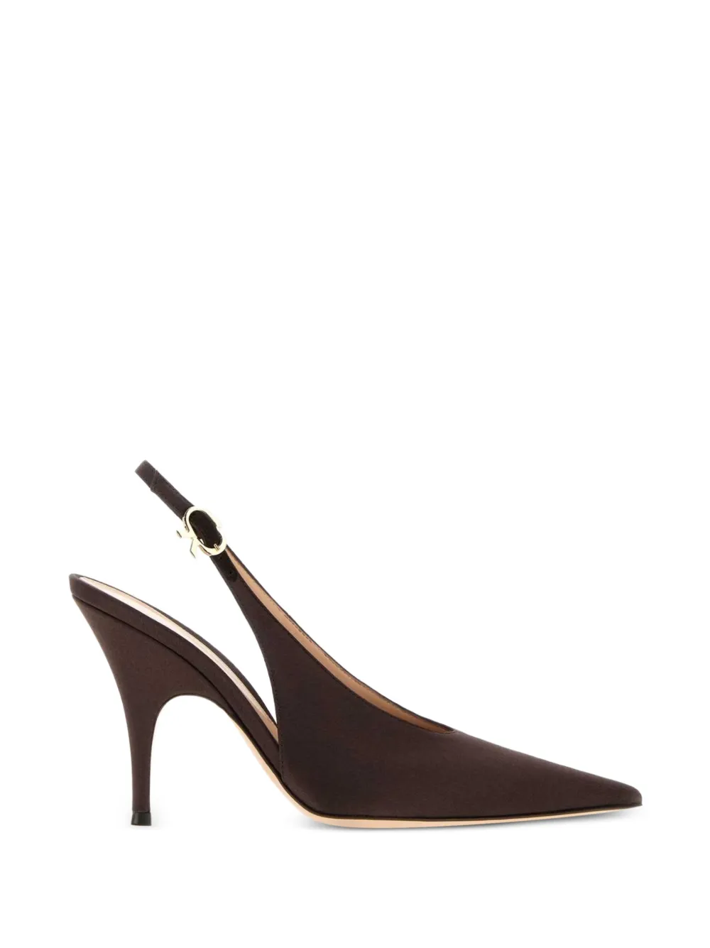 Gianvito Rossi Sofia slingback pumps - Braun