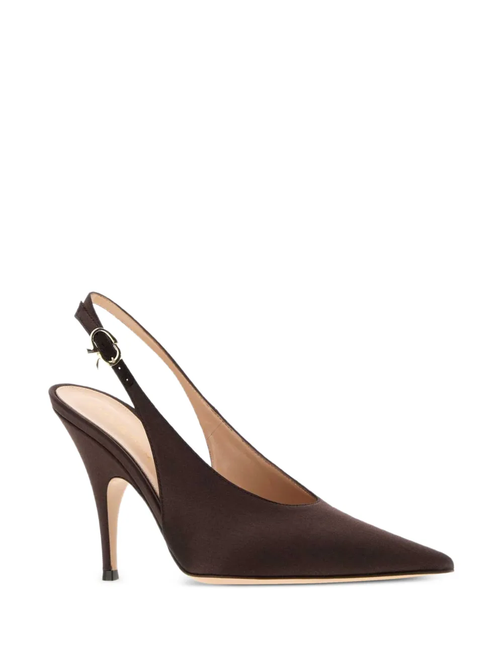 Gianvito Rossi Sofia slingback pumps Bruin