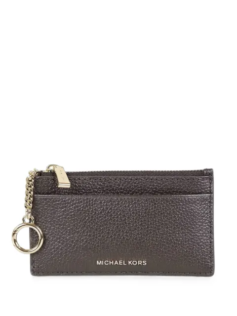 Michael Kors pebbled leather cardholder