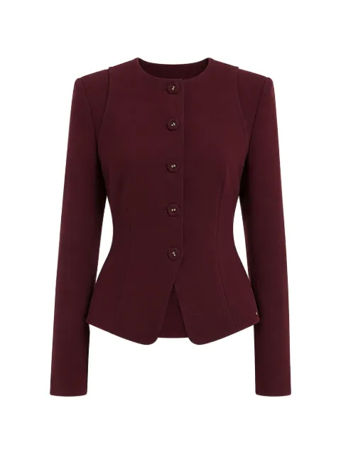 NISSA blazer ajustado con botones