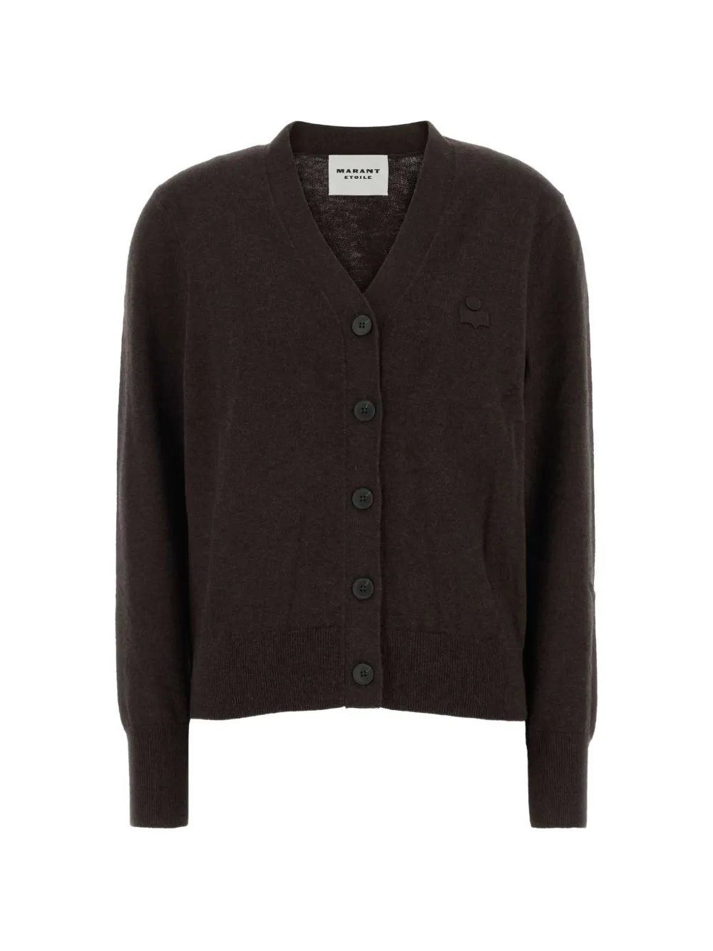 MARANT ÉTOILE Karina Cardigan mit V-Ausschnitt - Braun