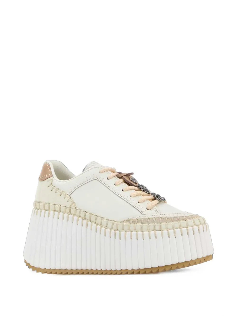 Chloé Nama platform sneakers Wit