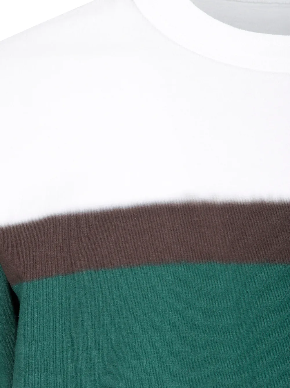 sacai Chusen sweater met geverfd effect Blauw