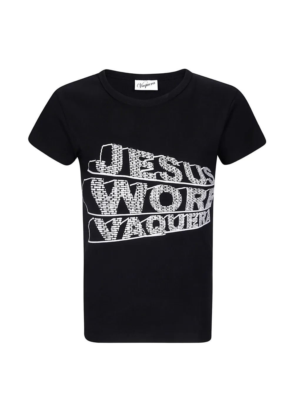 Vaquera T-shirt con stampa grafica - Nero