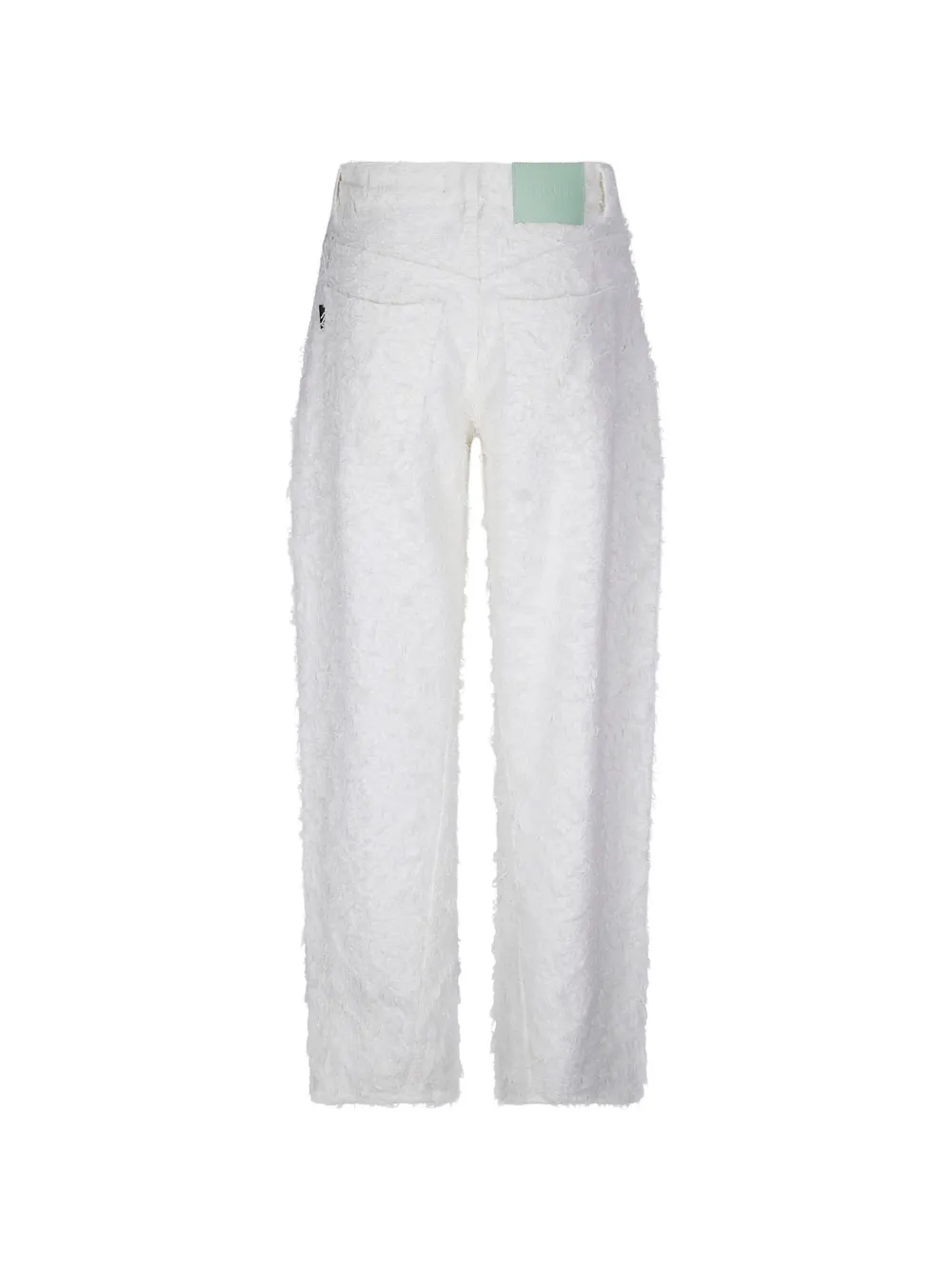 Haikure Clyde jeans met textuur Wit