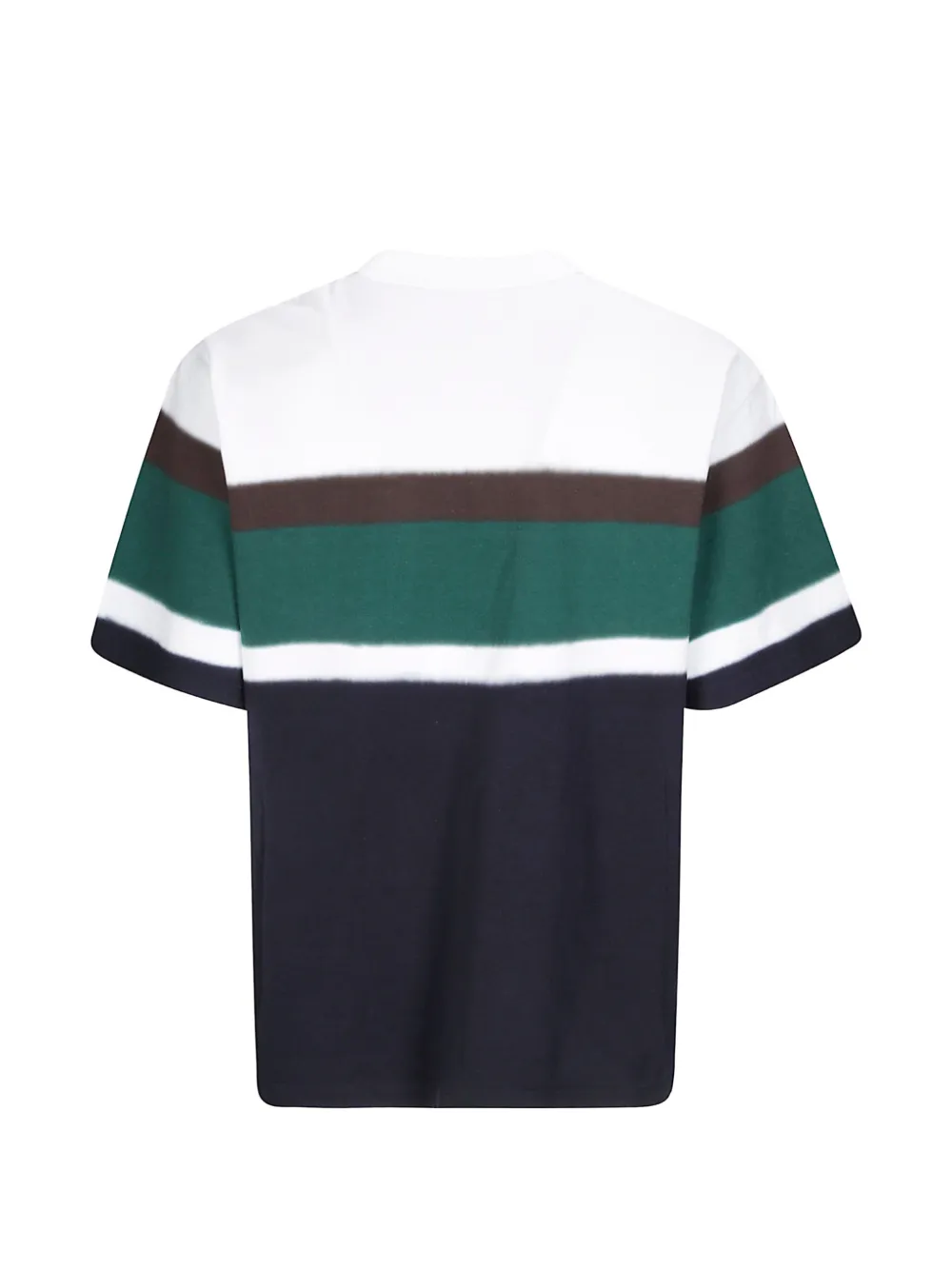 Sacai Chusen-dyed Cotton-jersey T-shirt In Multi