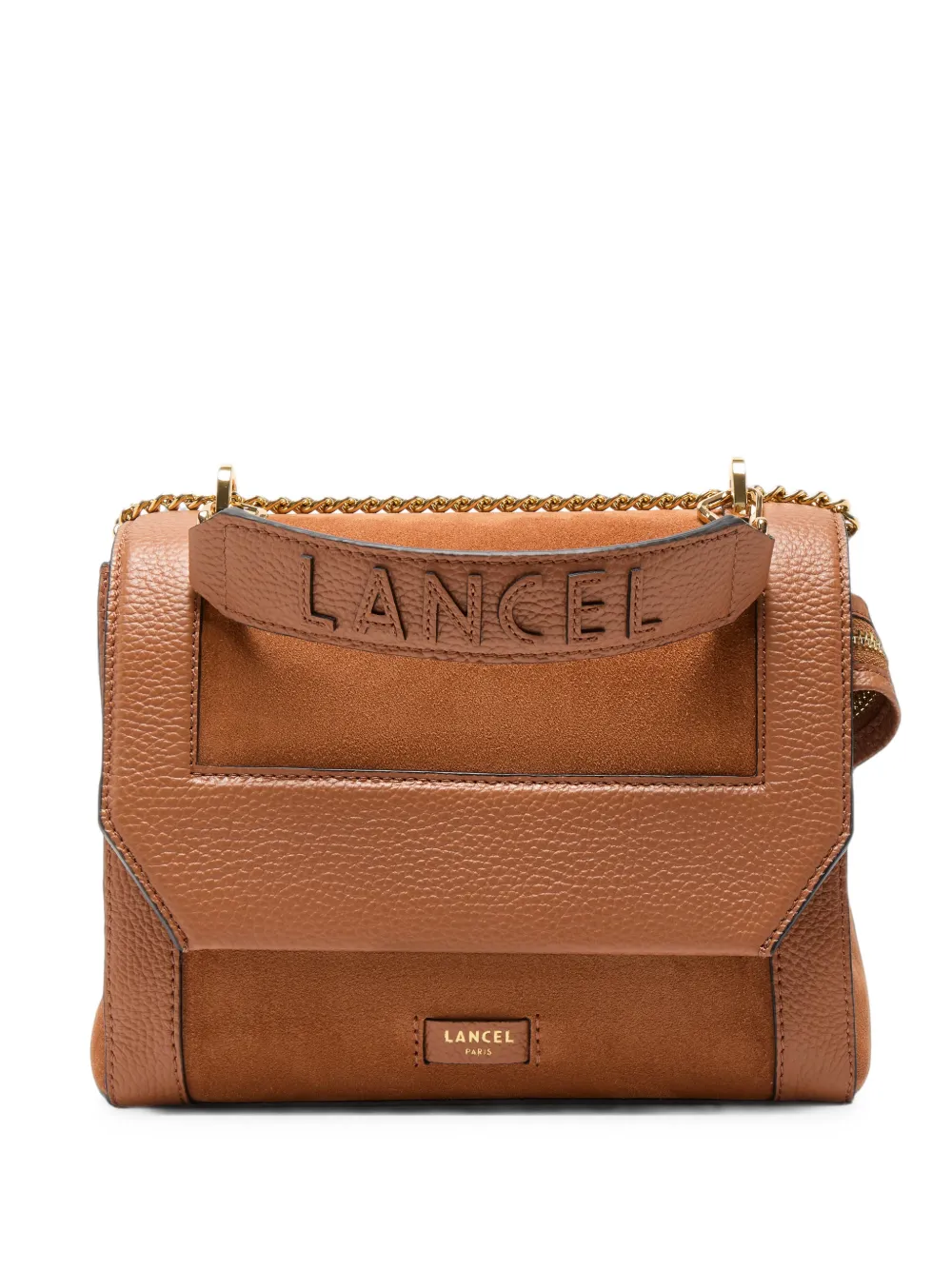 Lancel M Ninon flap tote bag - Braun