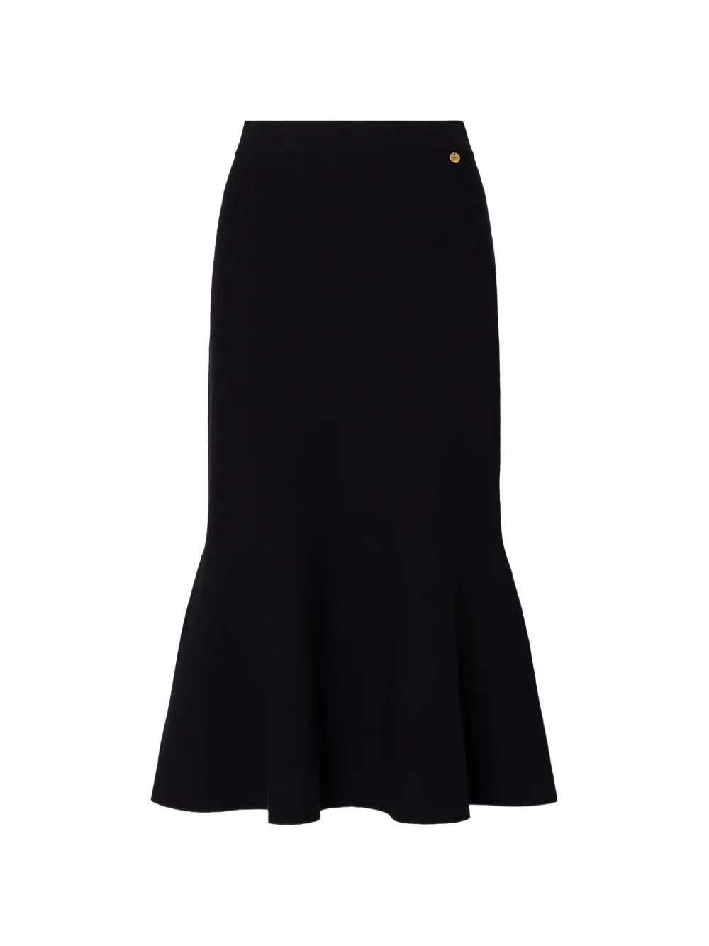 LIU JO Gonna midi in maglia - Nero