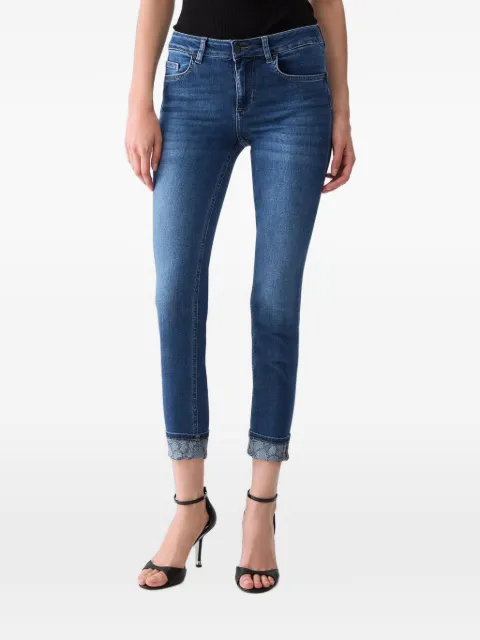 LIU JO skinny jeans with embellishments