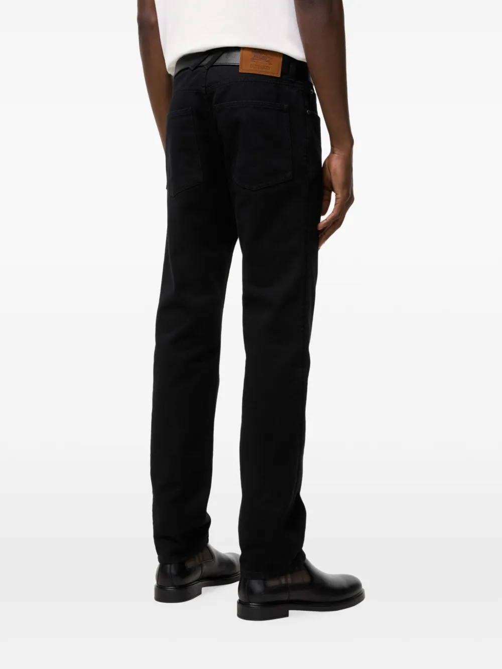 Burberry slim-fit denim jeans Zwart