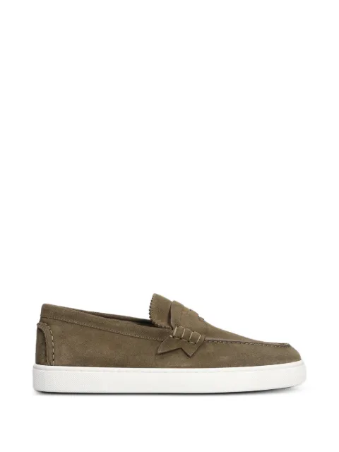 Christian Louboutin Harold suede penny loafers