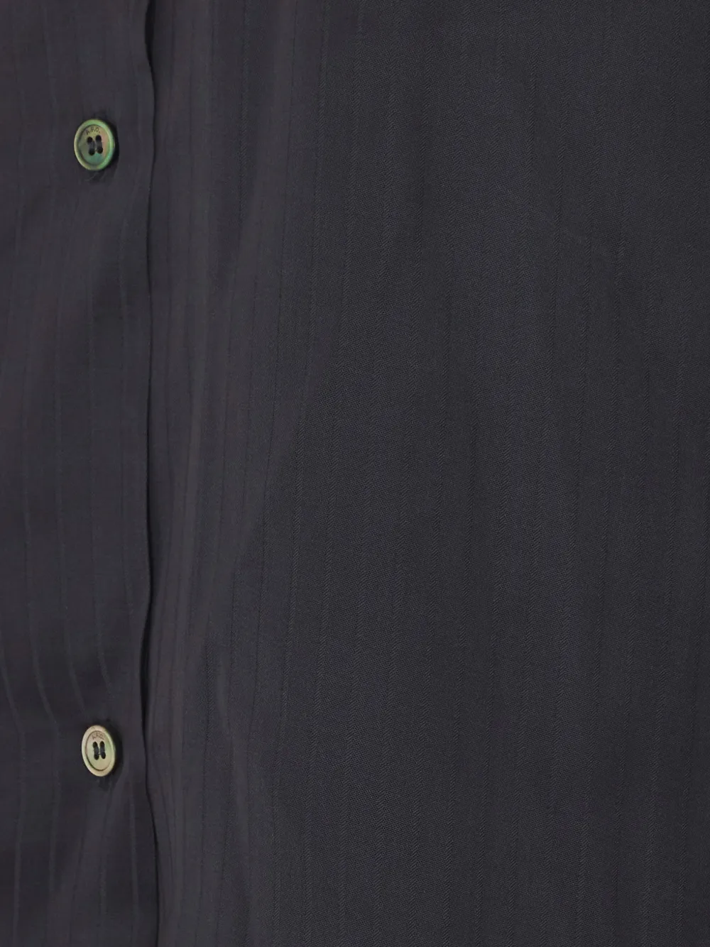 A.P.C. Gestreept overhemd met gestrikte kraag Blauw