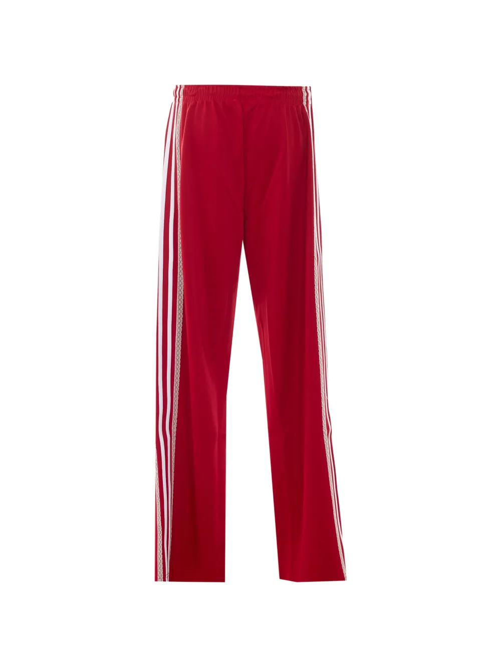 Aniye By Sienna trainingsbroek met kanten afwerking Rood