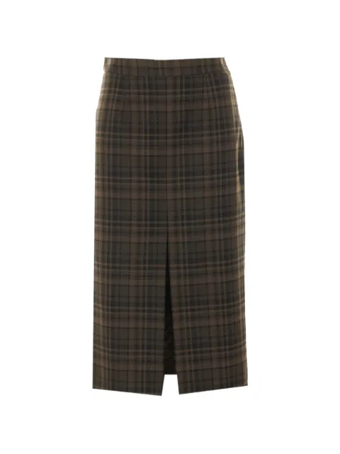 Aniye By Noa check midi skirt